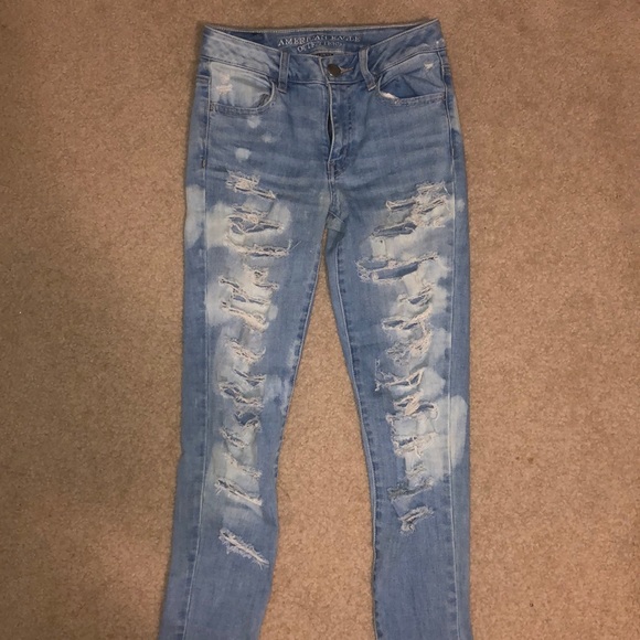 American Eagle high rise jeggings - Picture 3 of 4